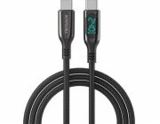 Kabel USB-C na USB-C TIKTAALIK PD 240W, 1,5 m (černý)