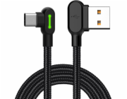 Kabel USB-C Mcdodo CA-5280 LED, 0,5 m (černý)