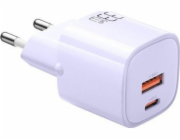 Nabíječka GaN 33W Mcdodo CH-0155 USB-C, USB-A (fialová)