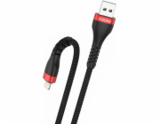 Foneng Kabel USB na Lightning, X82 iPhone 3A, 1 m (černý)