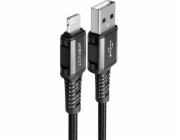 Kabel USB-Lightning Acefast C1-02, 1,2 m (černý)