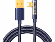 Úhlový kabel k USB-A / Lightning / 1,2 m Joyroom S-UL012A6 (modrý)