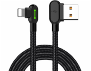 Kabel USB-Lightning, Mcdodo CA-4673, úhlový, 1,8 m (černý)