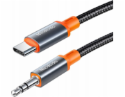 Kabel Mcdodo CA-0820 USB-C na 3,5mm mini jack AUX, 1,2 m (černý)