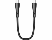 Kabel USB-C na USB-C Mcdodo CA-7640, PD 60W, 0,2 m (černý)