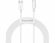 Kabel USB na USB-C řady Superior, 66W, 2m (bílý)