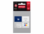 Activejet Ink AH-78R pro tiskárny HP, Náhradní inkoust HP 78 C6578D; Premium; 36 ml; barevný