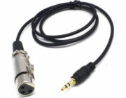 Mozos XLR mikrofonní kabel - Mini Jack 3,5 mm MCABLE-XLR