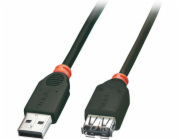 Lindy USB-A - USB-A USB kabel 3 m černý (41774)