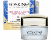 Yoskine Bio Collagen Alga Kombu 60+ noční krém s bio vráskami 50 ml