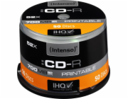 Intenso CD-R 700 MB 52x 50 kusů (1801125)