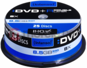 Intenso DVD+R DL 8,5 GB 8x 25 kusů (4311144)