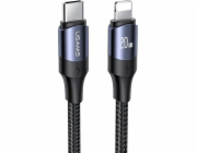 Usams USB-C – Lightning kabel 1,2 m černý (6958444973302)