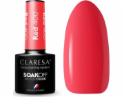 Claresa Soak Off UV/LED Red hybridní lak 400 5g