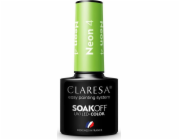 Claresa  Soak Off UV/LED Neon hybridní lak 4 5g