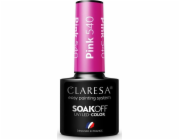 Claresa Soak Off UV/LED Pink hybridní lak 540 5g