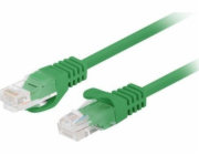 Lanberg PATCHCORD CAT.5E UTP 1,5M GREEN FLUKE PASSED LANBERG 10-BACK