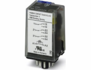 Průmyslové relé 3P 10A AGNI 24V DC pro ECOR-3, REL-OR-BL/L-24DC/3X21 zásuvka