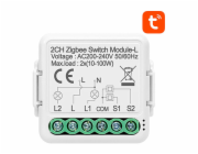 Modul chytrého spínače ZigBee Avatto N-LZWSM01-2 Neutrální TUYA