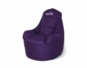 Sako Boss fialová taška pouffe XXL 140 x 90 cm