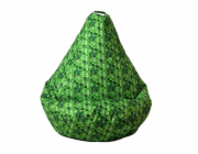 Sako bag pouffe Potisk hrušek Minecraft XL 130 x 90 cm