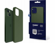 3mk ochranný kryt Hardy Silicone MagCase pro Apple iPhone 15, Green