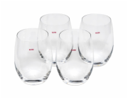 Alessi Mami-XL Set of 4 Long Drink glasses SG119/3S4