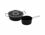 Fissler Adamant Set Pot 24cm Saucepan 18cm