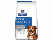 HILL S Prescription Diet Derm Complete Canine - suché krmivo pro psy - 12 kg