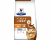 HILL S PD K/D Kidney + Mobility Chicken - suché krmivo pro kočky - 3kg