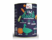 SYTA MICHA Chef Duck with vegetables - mokré krmivo pro psy - 400g