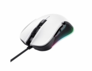 TRUST herní myš GXT 922W YBAR Eco Gaming Mouse, optická, USB, bílá