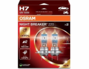 OSRAM NIGHT BREAKER 220 H7 AUTO HALOGENOVÁ ŽÁROVKA 2 kusů