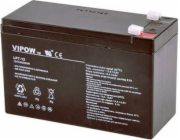 Olověný bezúdržbový akumulátor VIPOW 12V/7Ah, Faston F1 - 4,7mm (151x65x94mm)