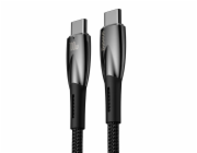 Kabel USB-C pro řadu Baseus Glimmer, 100 W, 1 m (černý)