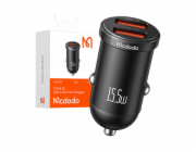 Mcdodo CC-2950 nabíječka do auta, 2x USB, 15,5 W (černá)