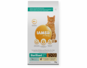 IAMS for Vitality Adult Sterilizované s čerstvým kuřecím masem - suché krmivo pro kočky - 3 kg