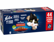 PURINA Felix Fantastic Mix in jelly - mokré krmivo pro kočky - 44 x 85g