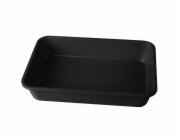 Plech na pečení s titanovým povrchem Matte Black Collection 40x28,5x7 cm BH-7657