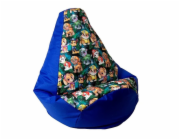 Sako bag pouffe Hruška tisk chrpa-PAW Patrol XL 130 x 90 cm