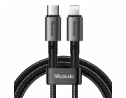 Kabel USB-C na lightning Mcdodo CA-2851, 36W, 2m (černý)