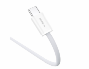 Kabel szybkiego ładowania USB-C do USB-C Baseus Superior 2 100W 1m (biały)