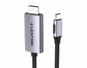 Lention Kabel USB-C na 4K60Hz HDMI, 3 m (šedý)