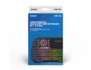 Savio SAVMKW-04 klávesnice pro mobilní zařízení QWERTY Americká angličtina USB typu C Černá