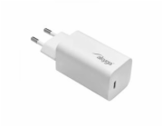 Akyga Nabíječka univerzální USB-C PD 5-20V / max. 3.25A 65W Quick Charge 3.0 GaN, bílá