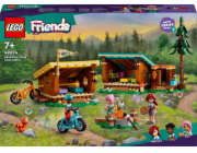 LEGO 42624 Friends Útulné chatky v dobrodružném táboře, stavebnice