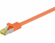 Patchkabel RJ-45 SFTP, mit Cat 7 Rohkabel