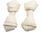 Hau&Miau KOST BONE, BÍLÁ, 12,5 cm, 2 ks/bal., 80 g/bal., 120 ks/bal.