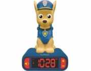 Digital alarm clock with a Chase 3D nightlight Lexibook