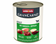 ANIMONDA GranCarno Adult Deer and apple - mokré krmivo pro psy - 800g